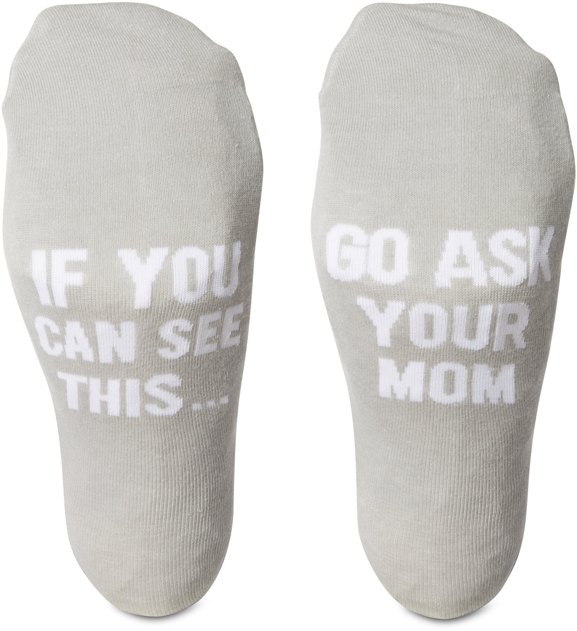 If you can read this... go ask your mom Mens Cotton Blend Socks Socks - Beloved Gift Shop