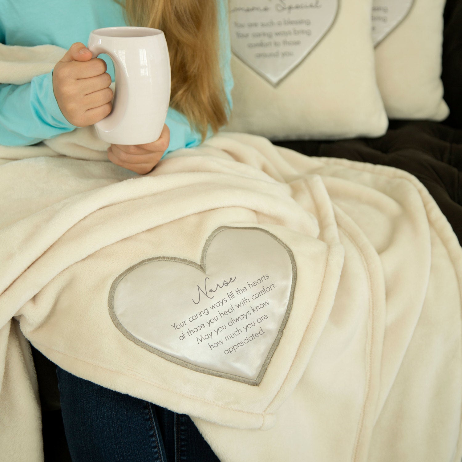 Nurse Royal Plush Blanket Throw Blanket Throw Blanket - Beloved Gift Shop