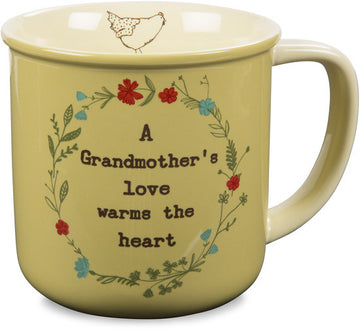 A grandmother's love warms the heart Coffee Tea Beverage Mug Mug - Beloved Gift Shop