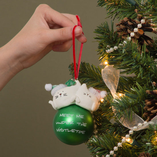 Meet me under the mistletoe Ornament Christmas Ornament - Beloved Gift Shop