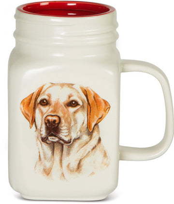 All you need is Love and a Yellow Lab Coffee Tea Beverage Mug Latte Mug - Beloved Gift Shop