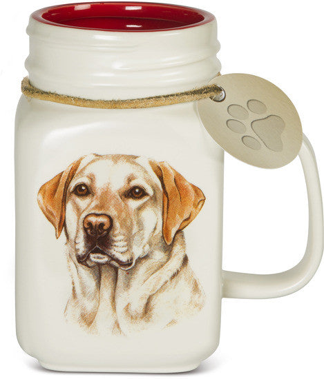 All you need is Love and a Yellow Lab Coffee Tea Beverage Mug Latte Mug - Beloved Gift Shop