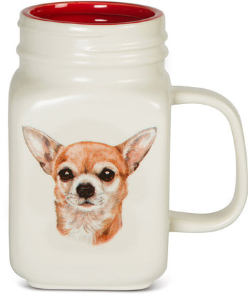 All you need is Love and a Chihuahua Coffee Tea Beverage Mug Latte Mug - Beloved Gift Shop