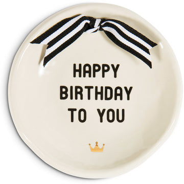 Happy Birthday to You Round Keepsake Dish Keepsake Dish - Beloved Gift Shop