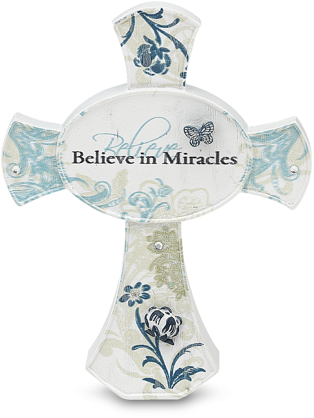 Believe in Miracles Self Standing Cross Self Standing Cross - Beloved Gift Shop