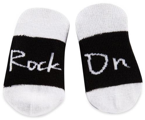 I rock these rolls Baby Knee High Socks Baby Socks Sidewalk Talk - GigglesGear.com