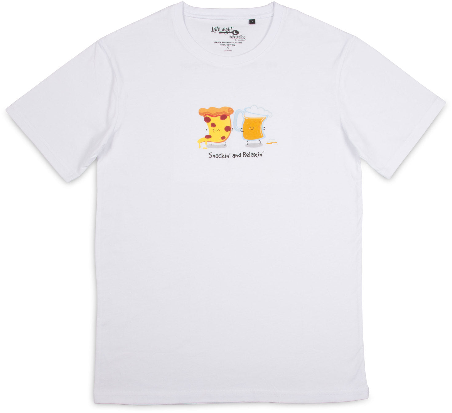 Beer and Pizza Men's & Ladies Unisex T-Shirt T-Shirt - Beloved Gift Shop