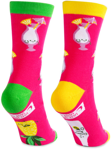 Pina Colada Unisex Casual Dress Socks Socks - Beloved Gift Shop
