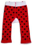 Red and Black Ladybug Baby Leggings Baby Leggings Izzy & Owie - GigglesGear.com