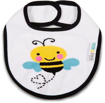 Yellow and Black Bee Baby Bib Baby Bib Izzy & Owie - GigglesGear.com