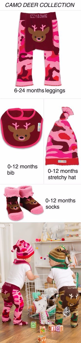 Pink Camouflage Knotted Baby Hat Baby Hat Izzy & Owie - GigglesGear.com