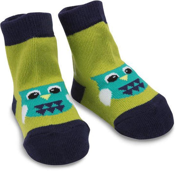 Boys: Green and Navy Owl