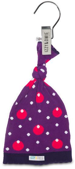 Purple Hippo Knotted Baby Hat Baby Hat Izzy & Owie - GigglesGear.com