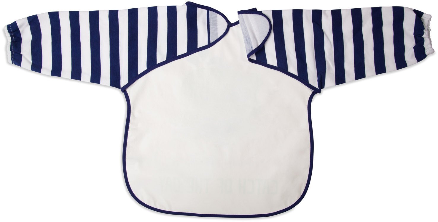 Navy and White Whale Catch of the Day Baby Smock Baby Smock Izzy & Owie - GigglesGear.com