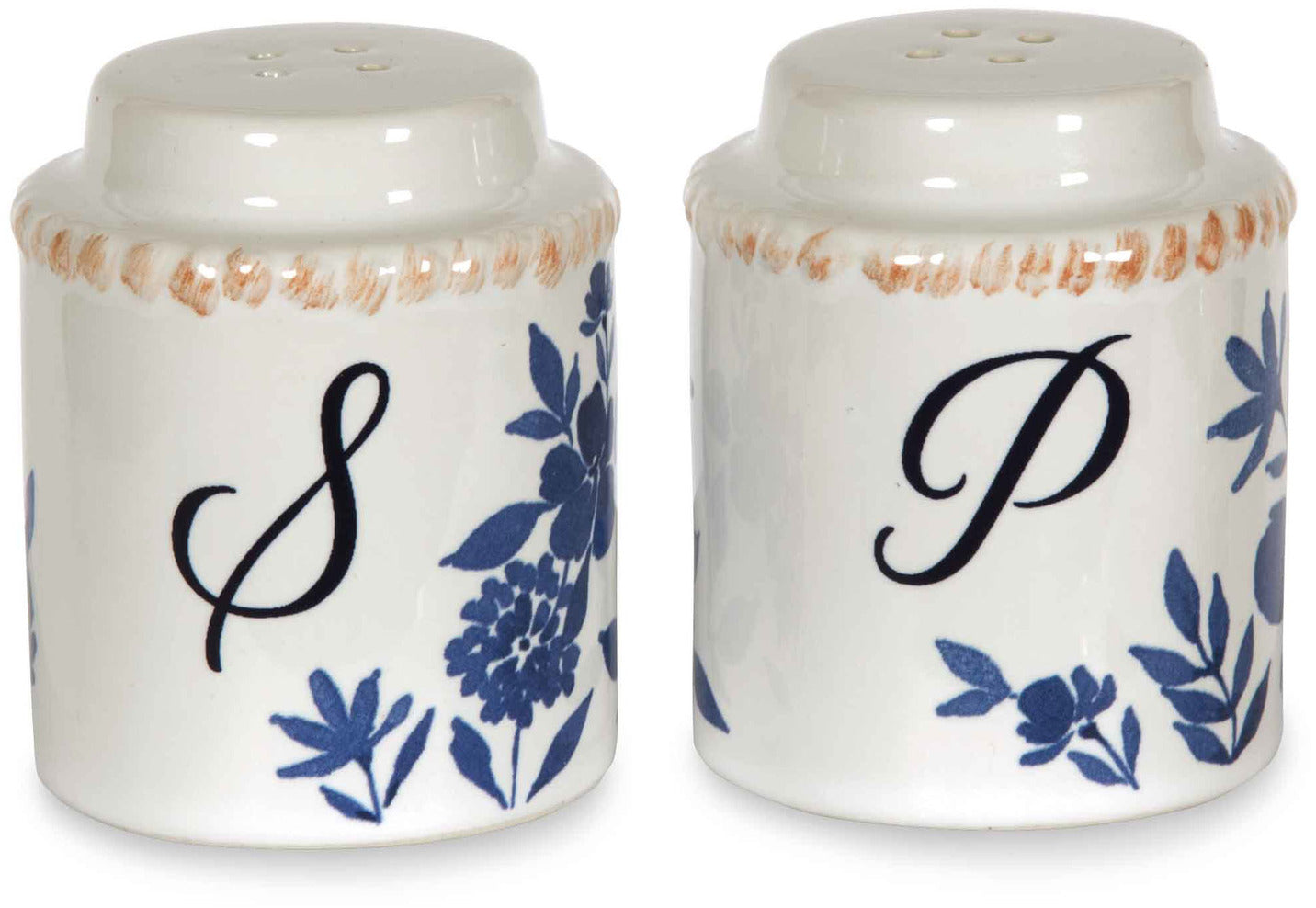 Floral Pattern Salt & Pepper Shakers Salt & Pepper Shakers - Beloved Gift Shop