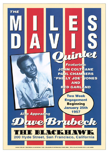 Miles Davis Quintet: Blackhawk San Francisco 1957 | Unknown