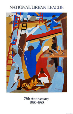 The Builders | Jacob Lawrence