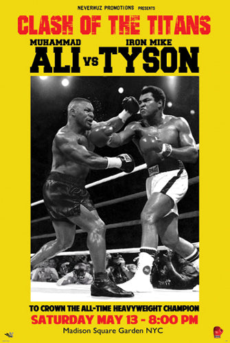 Muhammad Ali vs. Mike Tyson Clash of the Titans (LG)