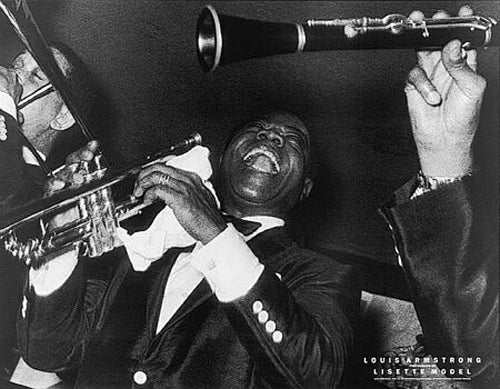 Louis Armstrong: Joy (c. 1954-56) | Lisette Model