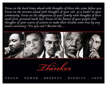 Thinker (Quintet): Peace Power Respect Dignity Love (Mini)