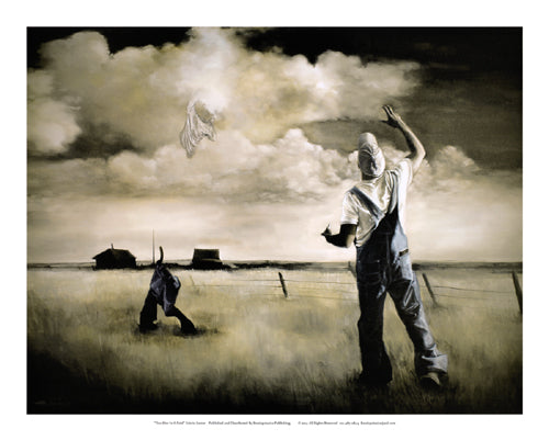 Two Men in a Field | Edwin Lester