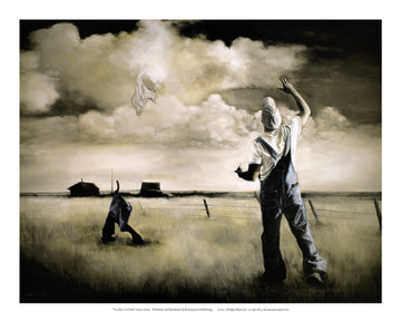 Two Men in a Field | Edwin Lester