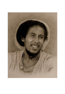 Une Seule Terre (Bob Marley) Nazaregi - Reginald Nazaire Art Print Posters & Prints - Beloved Gift Shop