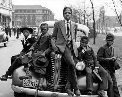 Negro Boys Easter Morning Chicago 1941 | McMahan