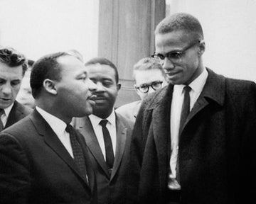 Martin Luther King Jr. & Malcolm X Washington DC March 26 1964 | McMahan