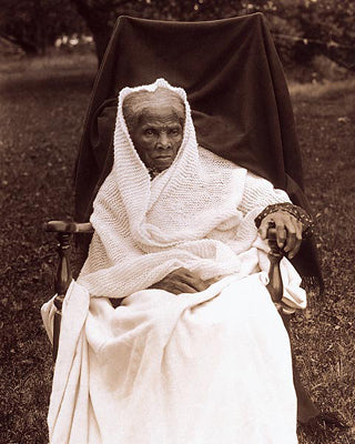 Harriet Tubman at Her Home in Auburn NY 1911