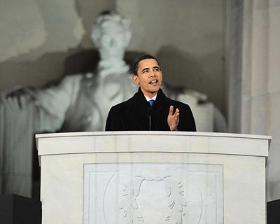 President-Elect Barack Obama Lincoln Memorial Speech January 18 2009 | McMahan