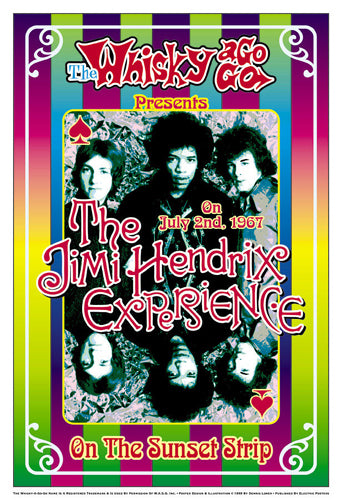 The Jimi Hendrix Experience, Los Angeles 1967 | Dennis Loren