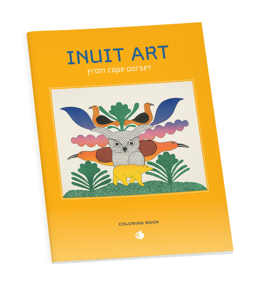 Inuit Art from Cape Dorset Coloring Book