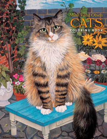 Mimi Vang Olsen: Cats Coloring Book