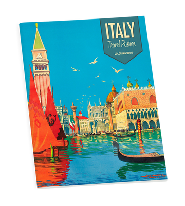 Italy: Travel Posters Coloring Book