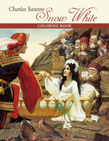 Charles Santore: Snow White Coloring Book